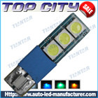 Topcity Newest Euro Error Free Canbus T10 3SMD 5050 Canbus 18LM Cold white - Canbus led